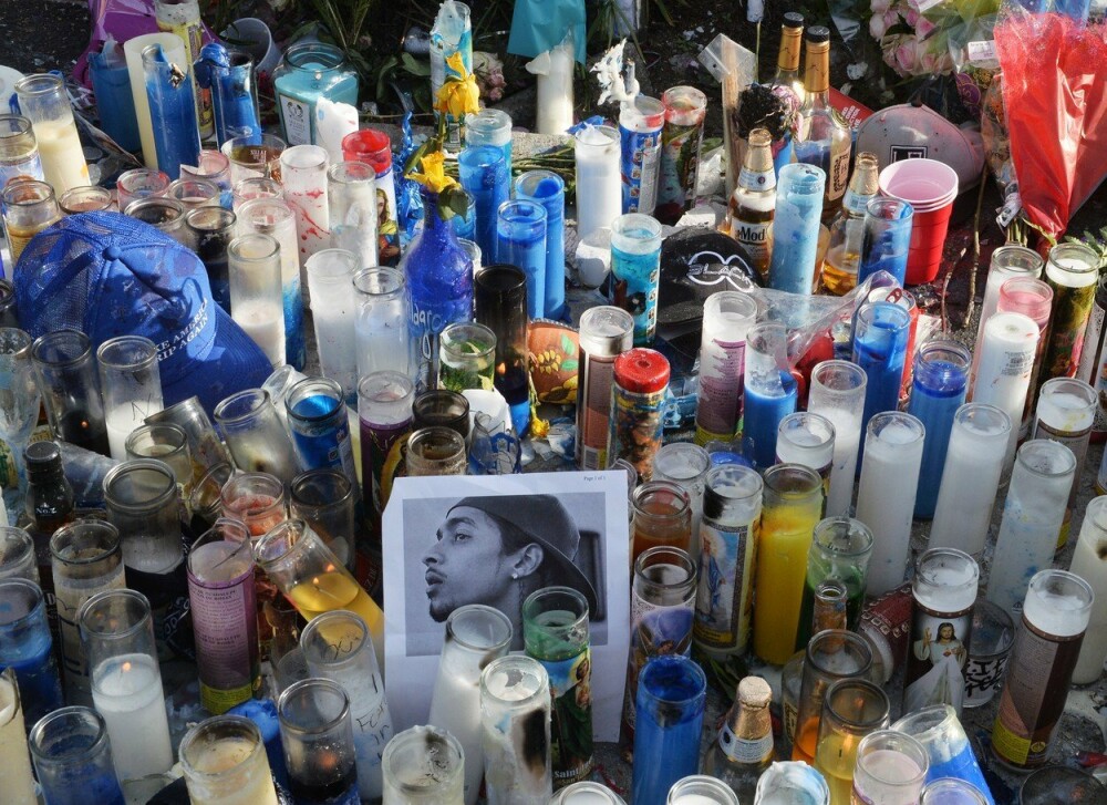 Înainte să fie ucis, rapperul Nispey Hussle se pozase cu un copil. Ultimul său mesaj FOTO - Imaginea 5