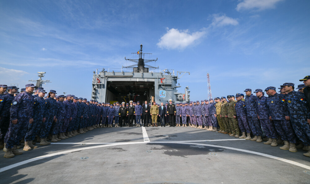 Mesajul lui Iohannis după cel mai mare exerciţiu NATO în Marea Neagră. Ce le-a transmis militarilor - Imaginea 6