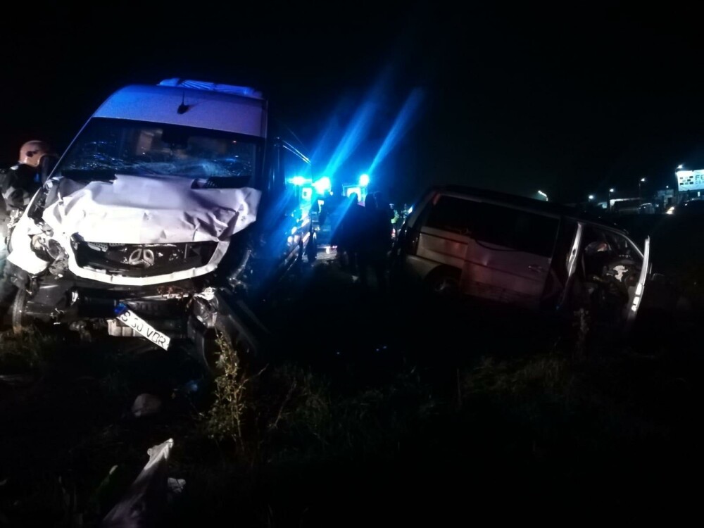 Accident cu două microbuze în județul Iași. Opt pasageri au ajuns la spital - Imaginea 2