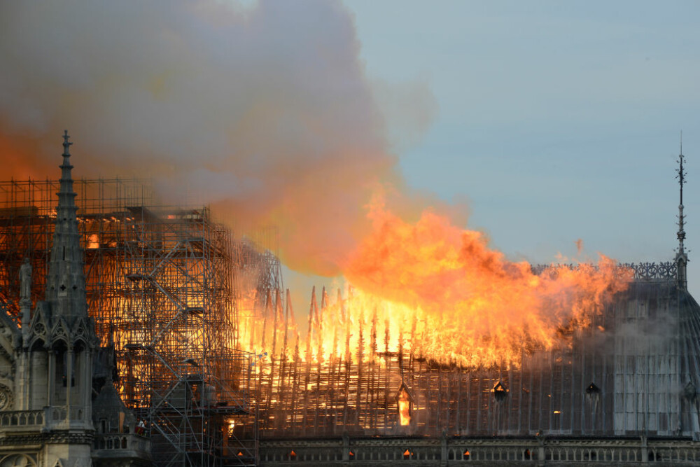 Cum arată acum Catedrala Notre Dame, la cinci ani de la incendiul care a distrus o parte din monumentul istoric. GALERIE FOTO - Imaginea 18