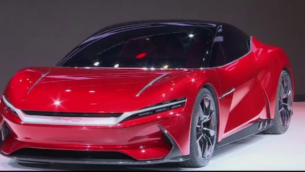 Mașini electrice spectaculoase la Salonul Auto de la Shanghai - Imaginea 1