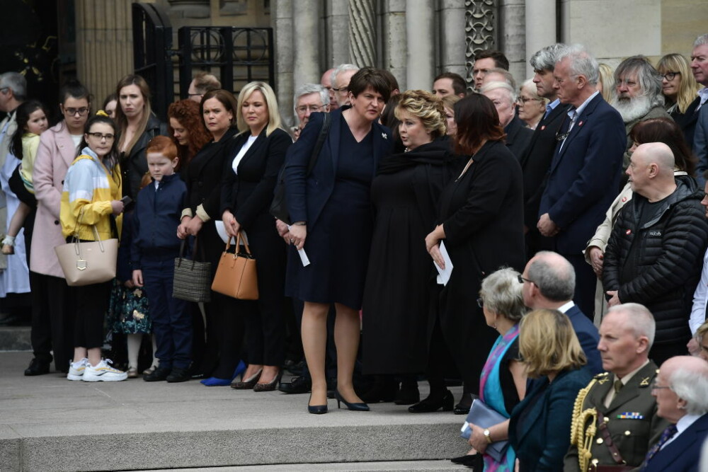 Preot ovaționat la înmormântarea jurnalistei ucise în Irlanda. Mesajul lui - Imaginea 2
