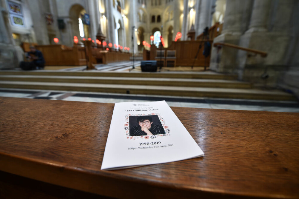 Preot ovaționat la înmormântarea jurnalistei ucise în Irlanda. Mesajul lui - Imaginea 3