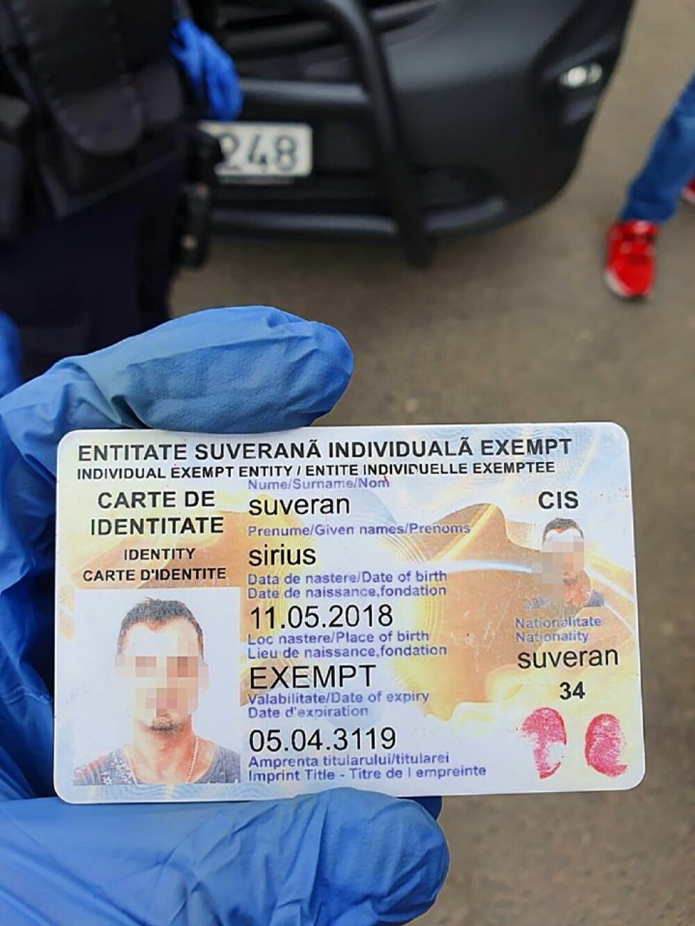 Un bărbat din București a refuzat legitimarea motivând că este ”suveran” - Imaginea 1