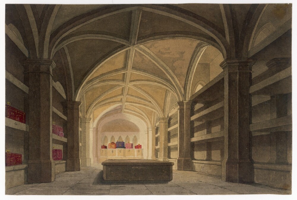 Cum arată Cripta Regală în care a fost coborât sicriul Prințului Philip. ILUSTRAȚII - Imaginea 2