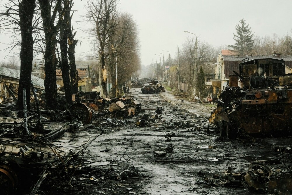 Șase luni de război în Ucraina. Principalele momente de la începutul invaziei Rusiei - Imaginea 40