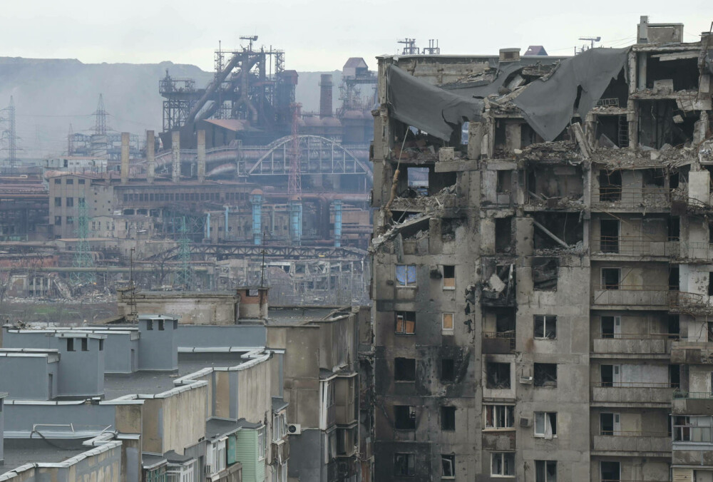 Forţele ruse continuă atacul asupra fabricii de oţel Azovstal din Mariupol - Imaginea 3