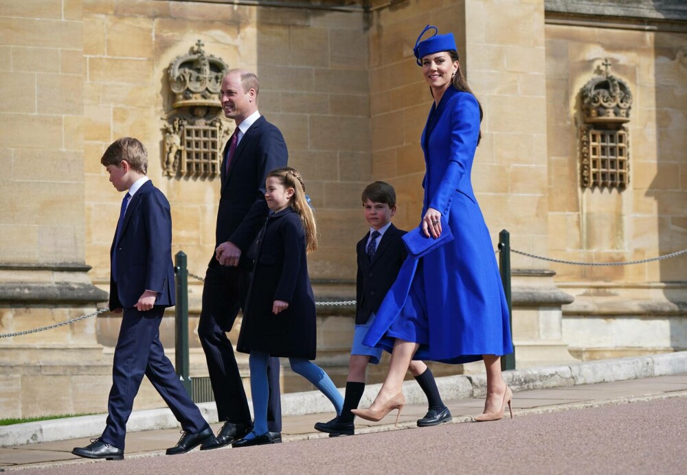 Familia Regală a sărbătorit primul Paște sub domnia Regelui Charles al III-lea | GALERIE FOTO - Imaginea 4