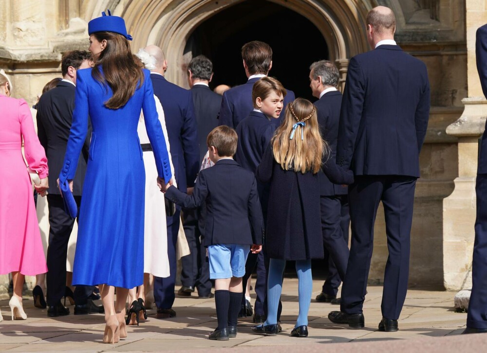 Familia Regală a sărbătorit primul Paște sub domnia Regelui Charles al III-lea | GALERIE FOTO - Imaginea 6