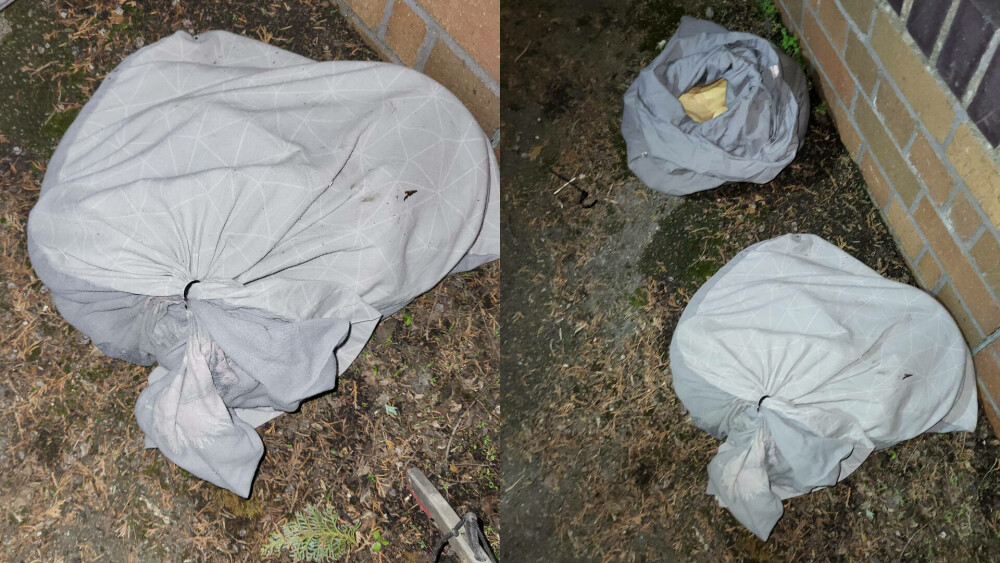 Descoperirea șocantă din gunoi. Ce a găsit un voluntar pe marginea drumului, în mai multe fețe de perne | FOTO - Imaginea 5