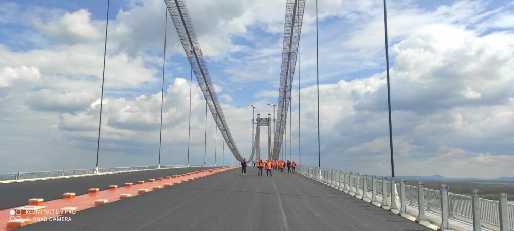 Care este stadiul lucrărilor la podul de peste Dunăre și când ar putea fi deschisă prima bucată de de drum | GALERIE FOTO - Imaginea 2