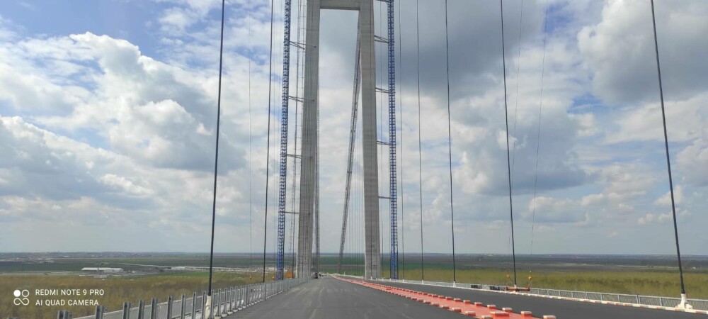 Care este stadiul lucrărilor la podul de peste Dunăre și când ar putea fi deschisă prima bucată de de drum | GALERIE FOTO - Imaginea 3