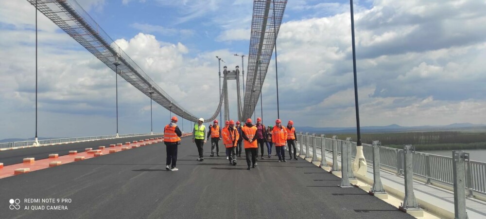 Care este stadiul lucrărilor la podul de peste Dunăre și când ar putea fi deschisă prima bucată de de drum | GALERIE FOTO - Imaginea 6