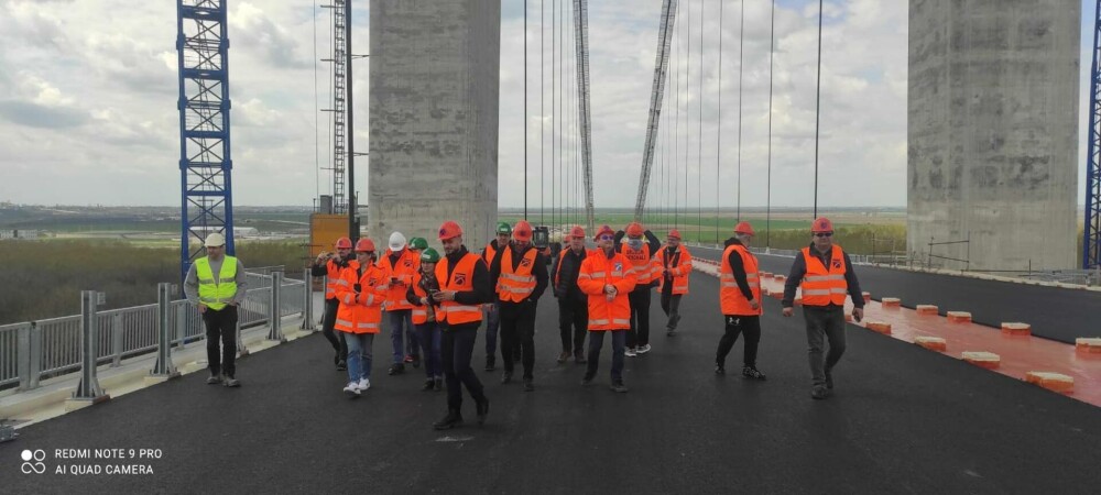 Care este stadiul lucrărilor la podul de peste Dunăre și când ar putea fi deschisă prima bucată de de drum | GALERIE FOTO - Imaginea 8