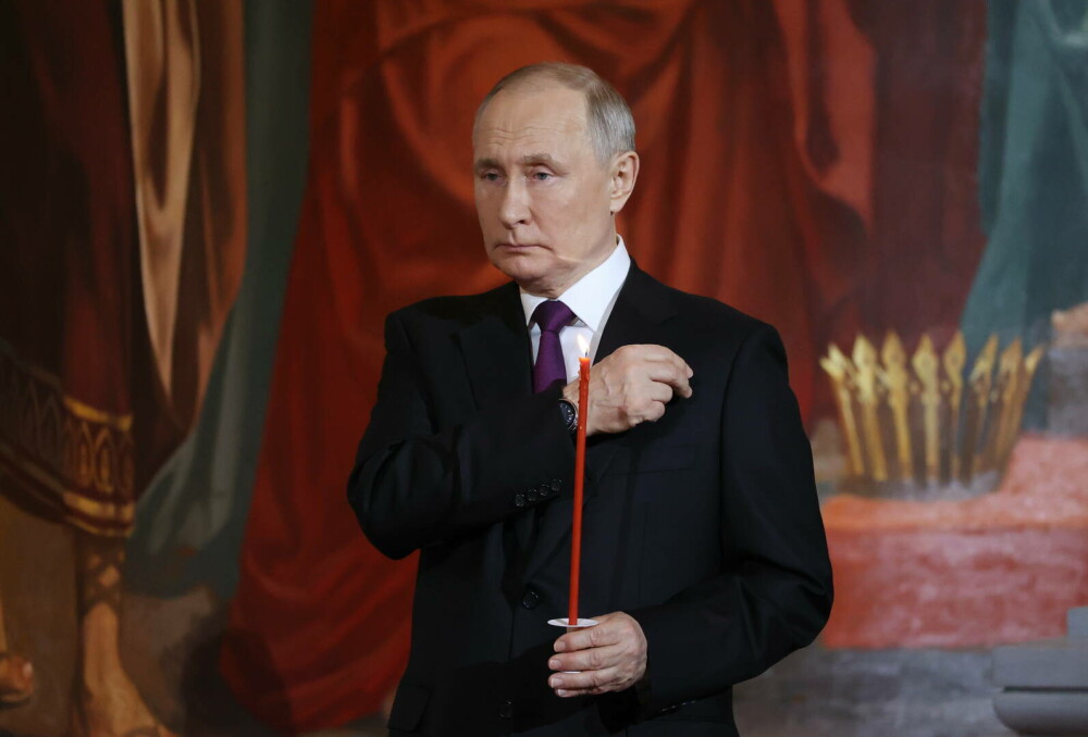 Semnul bizar observat pe gâtul lui Vladimir Putin. Ce ar putea indica. FOTO - Imaginea 5