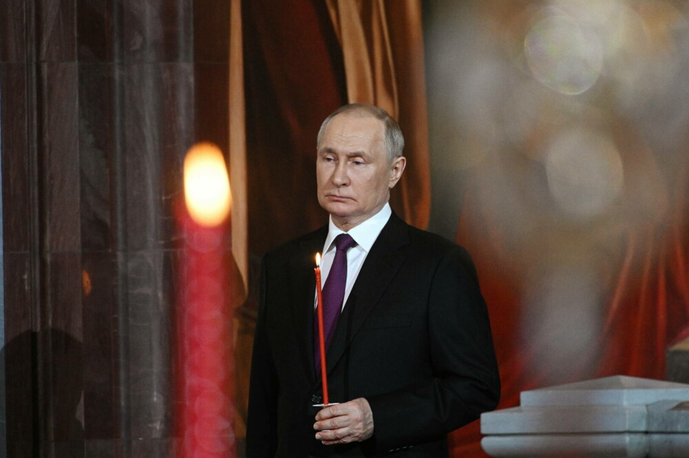 Semnul bizar observat pe gâtul lui Vladimir Putin. Ce ar putea indica. FOTO - Imaginea 7