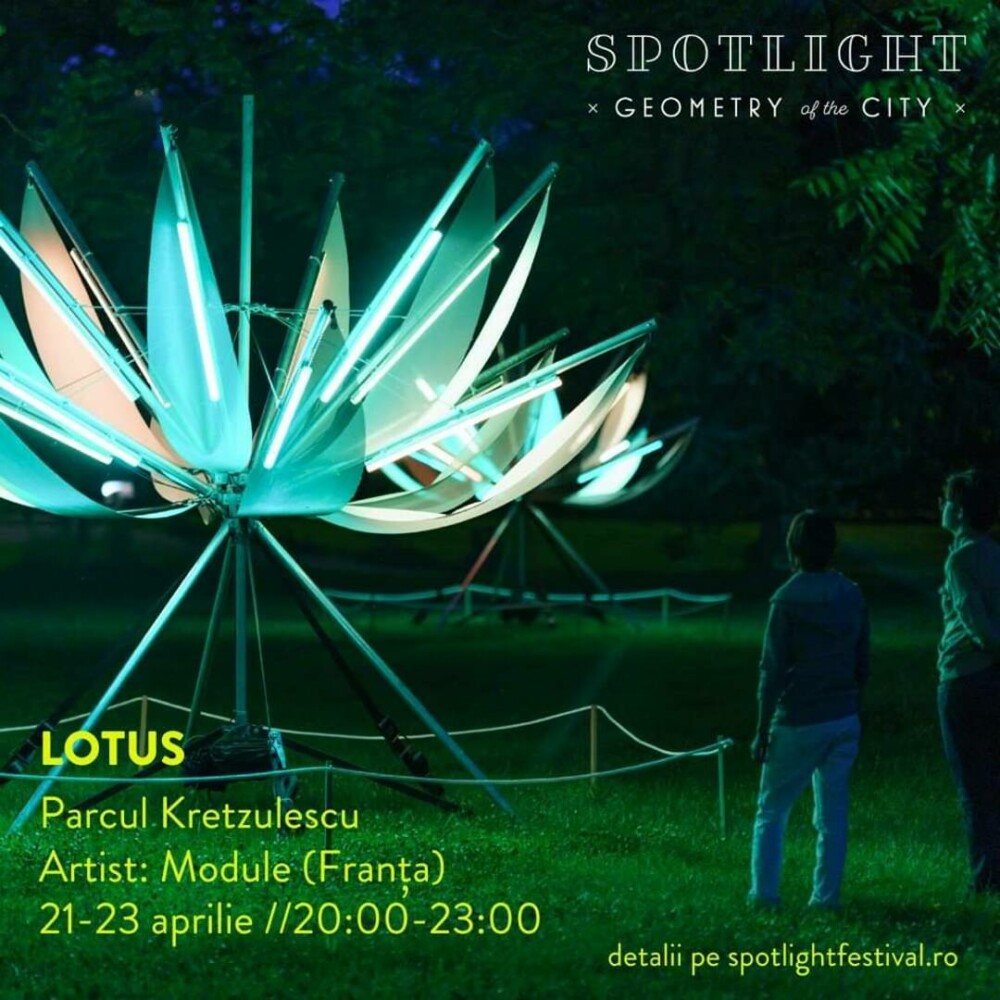 Spotlight 2023 - Festivalul Luminilor din București. Harta străzilor și clădirile cu instalații luminoase - Imaginea 2