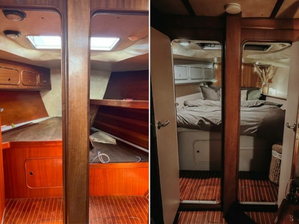 Un cuplu economisește peste 3.000 de lire sterline pe lună după ce a transformat o barcă în casa de vis. FOTO - Imaginea 3