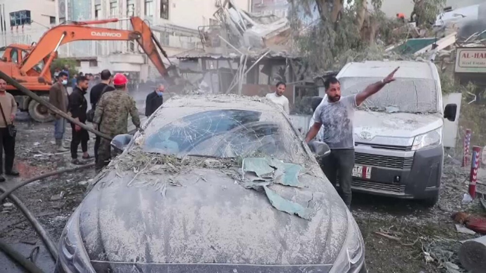 Reacții și amenințări după ce Israelul a bombardat consulatul iranian din Damasc și a ucis 2 comandanți de rang înalt - Imaginea 1