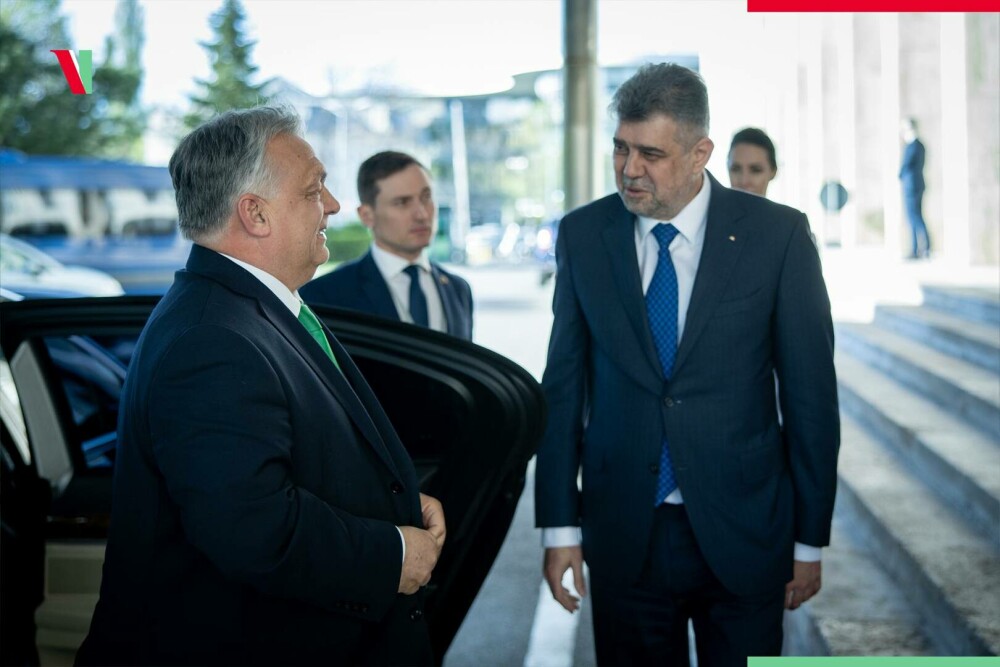 Cum și-a făcut Viktor Orban selfie cu Marcel Ciolacu GALERIE FOTO - Imaginea 2