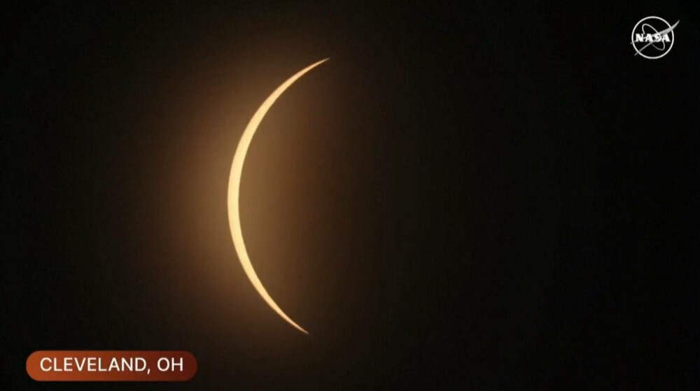 Eclipsa de Soare din 8 aprilie 2024. Imagini cu fenomenul astronomic al anului. FOTO și VIDEO - Imaginea 22