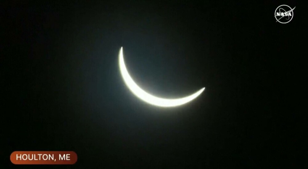 Eclipsa de Soare din 8 aprilie 2024. Imagini cu fenomenul astronomic al anului. FOTO și VIDEO - Imaginea 28
