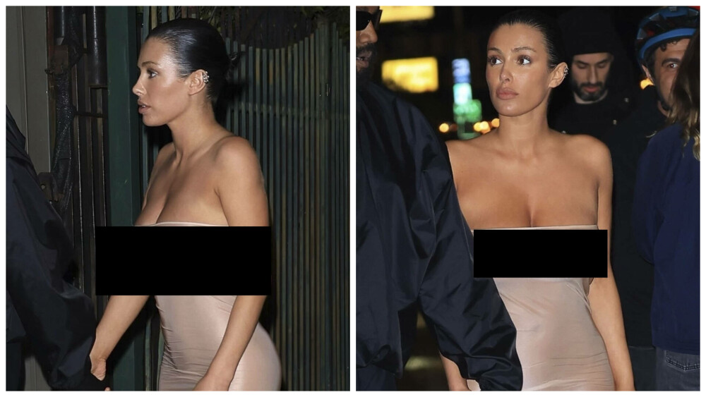 Bianca Censori, soția lui Kanye West, șochează cu o nouă apariție. Cum s-a îmbrăcat pentru o ieșire în oraș | FOTO - Imaginea 1