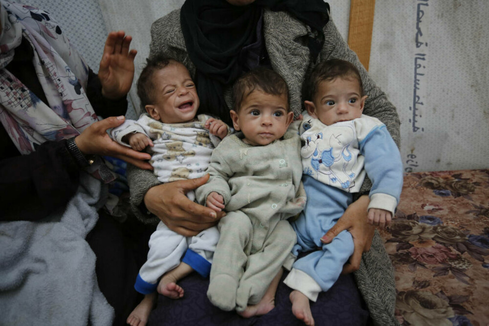 Imaginile foametei din Gaza. Raport: Jumătate din populație va suferi de foamete în aproximativ trei luni | FOTO - Imaginea 24