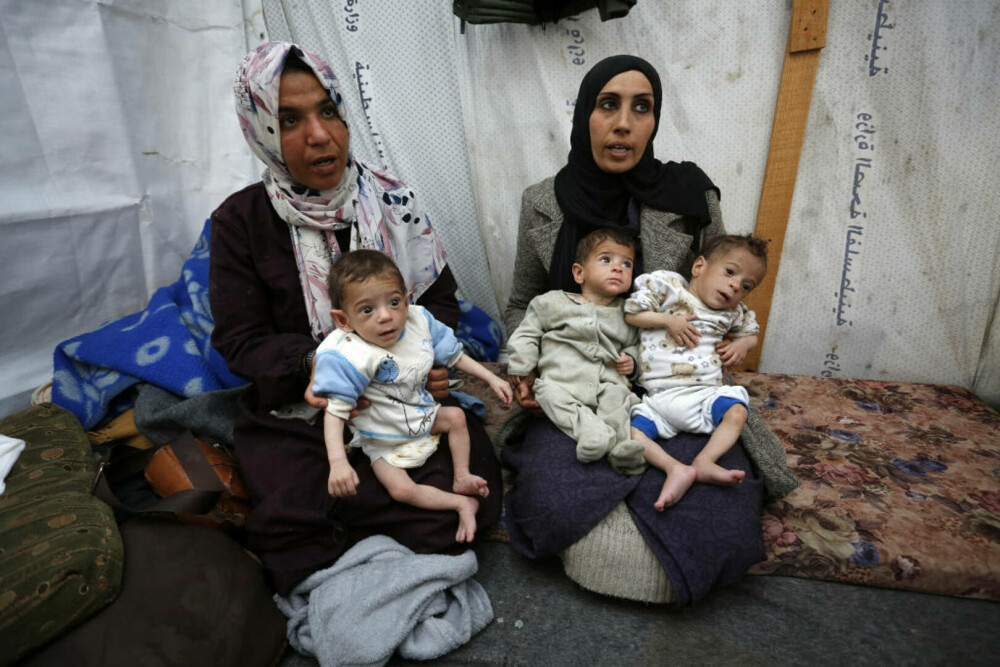 Imaginile foametei din Gaza. Raport: Jumătate din populație va suferi de foamete în aproximativ trei luni | FOTO - Imaginea 26