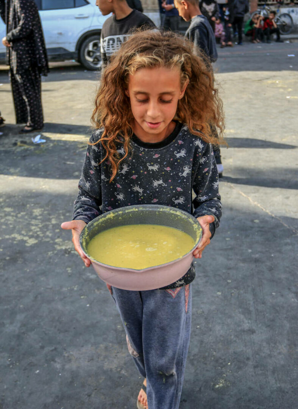 Imaginile foametei din Gaza. Raport: Jumătate din populație va suferi de foamete în aproximativ trei luni | FOTO - Imaginea 41