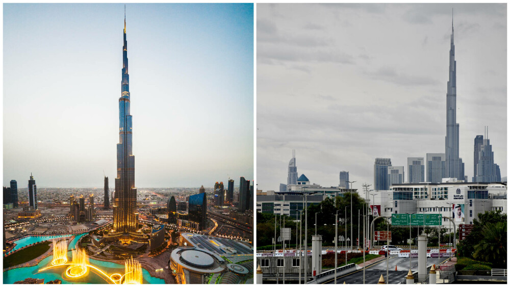 Săptămâna în care viața în Dubai s-a oprit. Luxul a fost înlocuit de haos. Apă până la brâu și cozi la mâncare | GALERIE FOTO - Imaginea 13