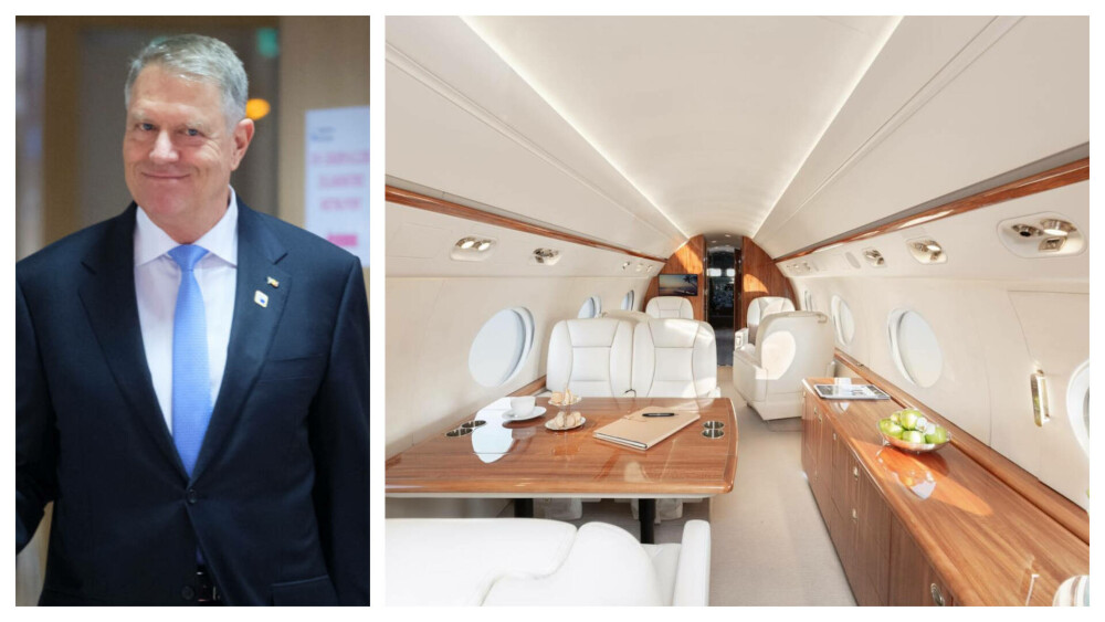 Klaus Iohannis a plecat într-o vizită în SUA. Președintele zboară cu un avion de lux pe care l-a mai folosit. FOTO - Imaginea 10