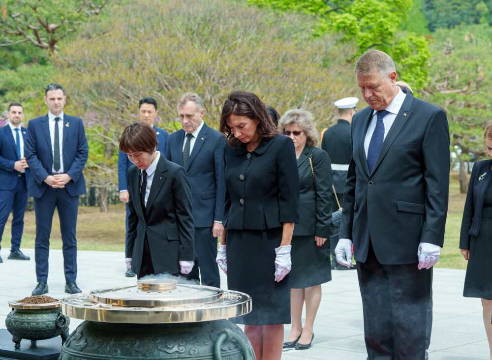 GALERIE FOTO cu președintele Klaus Iohannis în Coreea de Sud, alături de Carmen Iohannis. Vizită în zona demilitarizată - Imaginea 8