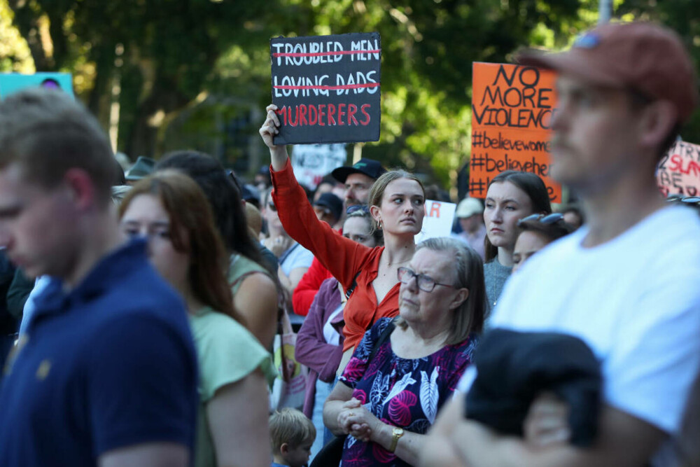 Mii de persoane protestează în Australia, după ce cinci femei au fost ucise în Sydney. „Este o epidemie” | GALERIE FOTO - Imaginea 5