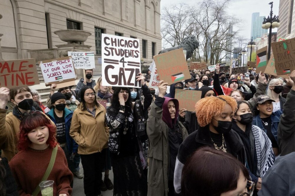 Protestele studenților față de războiul din Fâșia Gaza s-au extins la zeci de universităţi din SUA - Imaginea 2