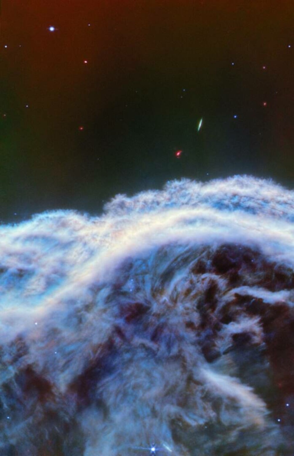 Fotografii fără precedent cu nebuloasa ”Cap de Cal”, realizate cu cel mai puternic telescop spațial din lume, James Webb - Imaginea 2