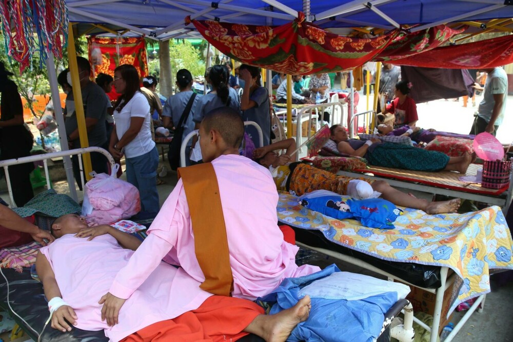 Imagini dramatice după cutremurul devastator din Myanmar. Sute de victime au fost incinerate | GALERIE FOTO - Imaginea 2