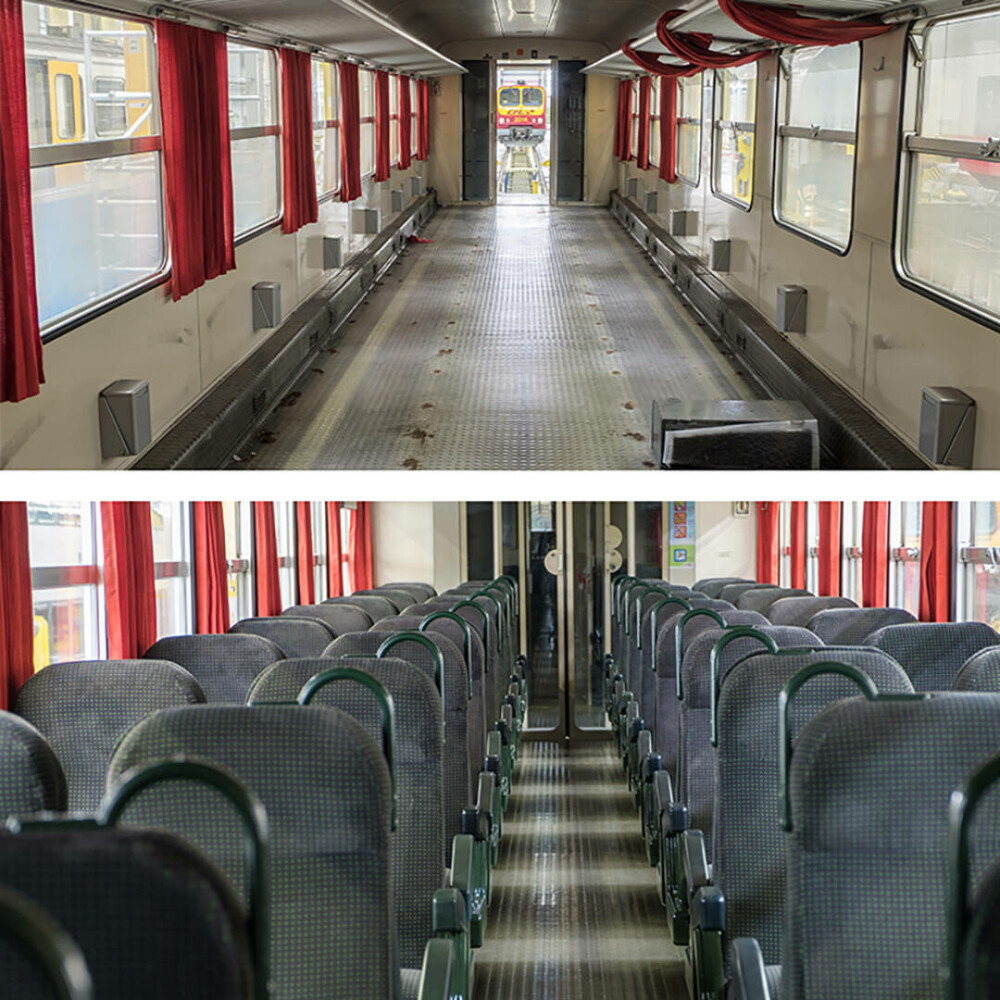 Trenuri vechi de peste 30 de ani vor ajunge în România după ce au fost „pensionate” în Luxemburg - Imaginea 2