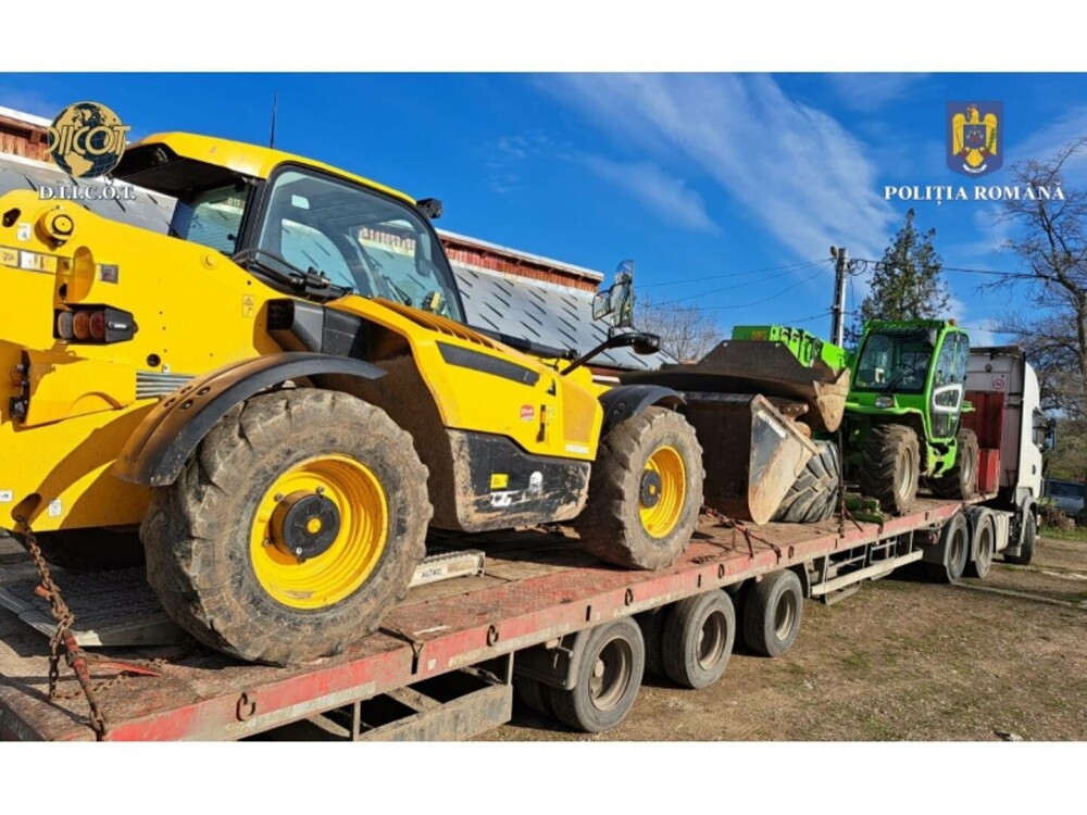 Șapte români au furat tractoare de peste 1,6 milioane de euro din Italia. Ce au descoperit anchetatorii la percheziții. FOTO - Imaginea 4