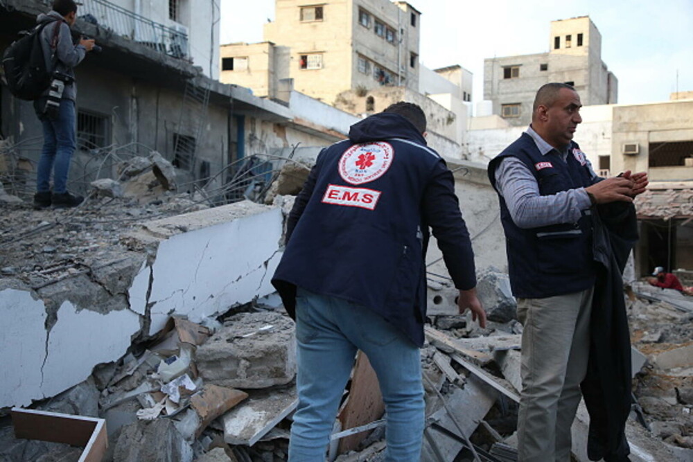 Șeful OMS acuză: Un copil a murit în Gaza, după ce Israelul a lovit spitalul Al-Ahli în care se afla. FOTO - Imaginea 6