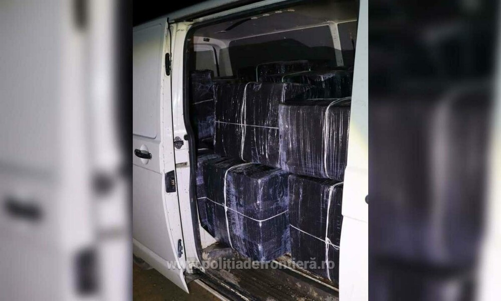 Descoperire de peste 130.000 de euro în Maramureș. Șoferul unei autoutilitare a fost reținut după un control al polițiștilor - Imaginea 1