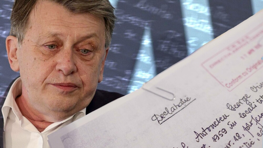 DOCUMENT. Crin Antonescu a prezentat declarația pe care a scris-o la Securitate în 1988 despre prietenul său profesor - Imaginea 5