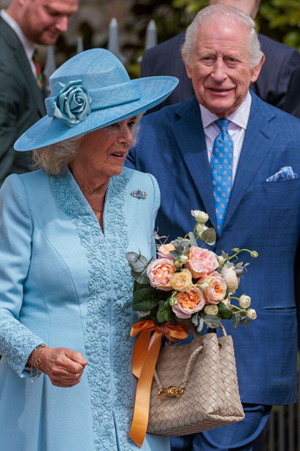 Regele Charles și Regina Camilla au participat la slujba tradițională de Paște. Cum a fost întâmpinat monarhul. GALERIE FOTO - Imaginea 2