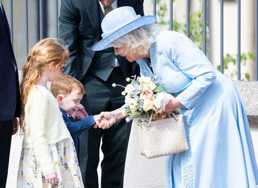 Regele Charles și Regina Camilla au participat la slujba tradițională de Paște. Cum a fost întâmpinat monarhul. GALERIE FOTO - Imaginea 16