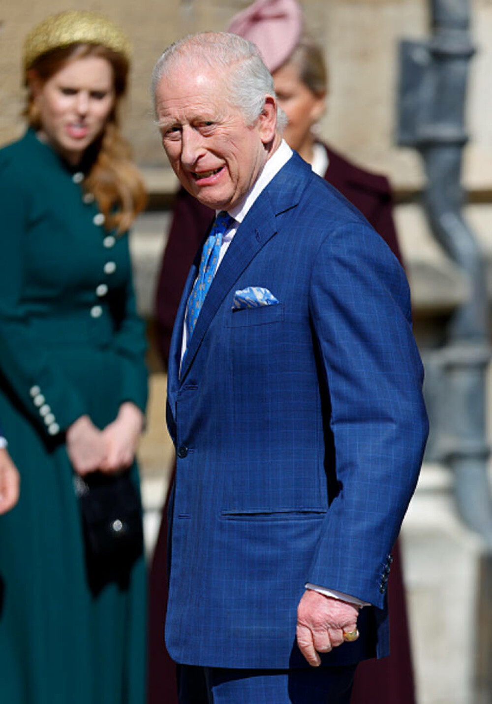 Regele Charles și Regina Camilla au participat la slujba tradițională de Paște. Cum a fost întâmpinat monarhul. GALERIE FOTO - Imaginea 23