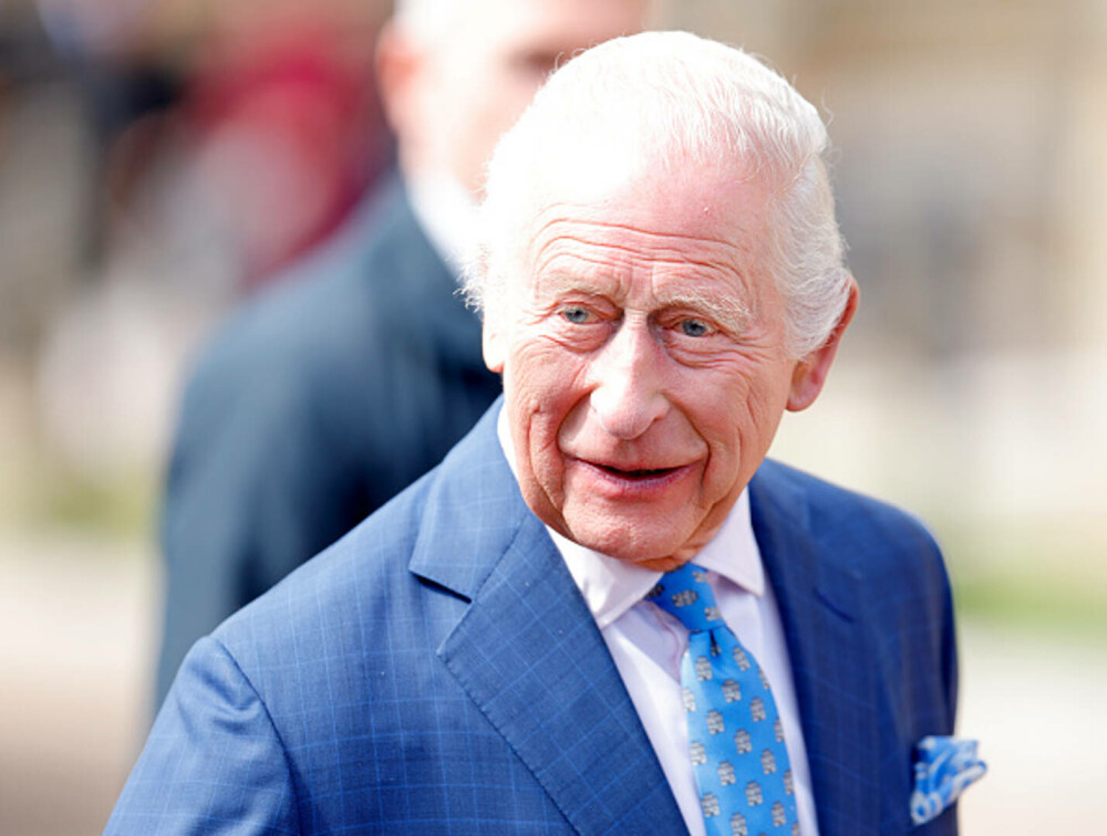 Regele Charles și Regina Camilla au participat la slujba tradițională de Paște. Cum a fost întâmpinat monarhul. GALERIE FOTO - Imaginea 24