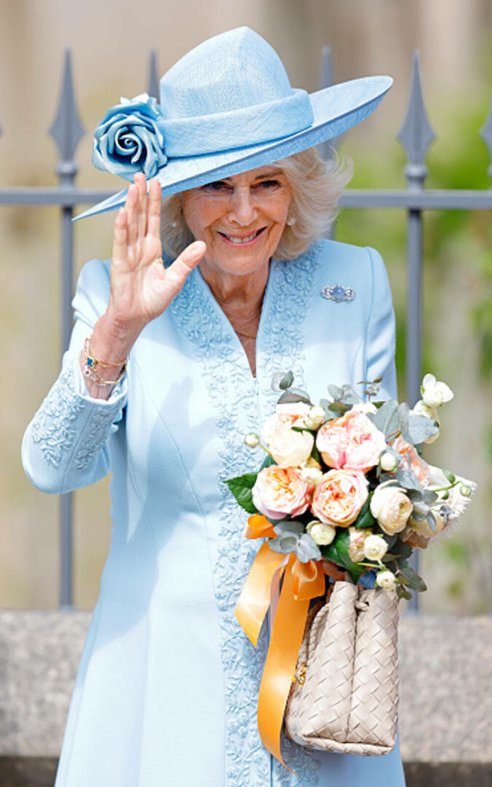Regele Charles și Regina Camilla au participat la slujba tradițională de Paște. Cum a fost întâmpinat monarhul. GALERIE FOTO - Imaginea 26