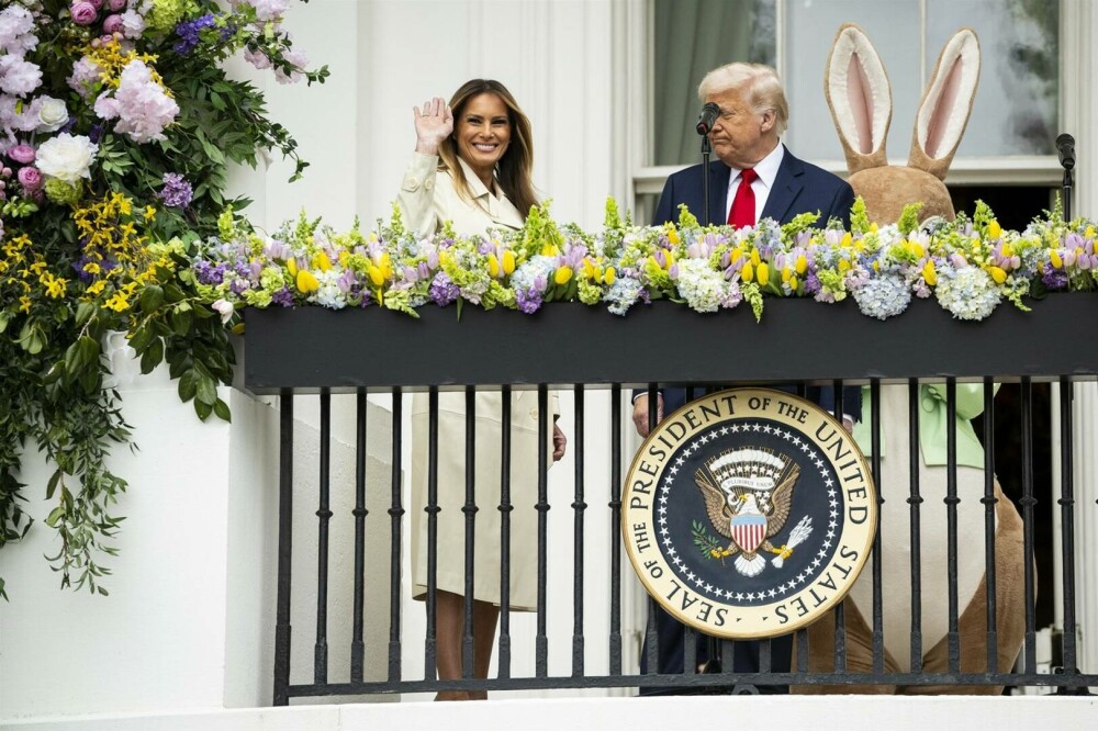 Melania Trump, apariție rară în public. Ce ţinută a purtat prima-doamnă în cadrul unui eveniment dedicat copiilor. FOTO - Imaginea 6
