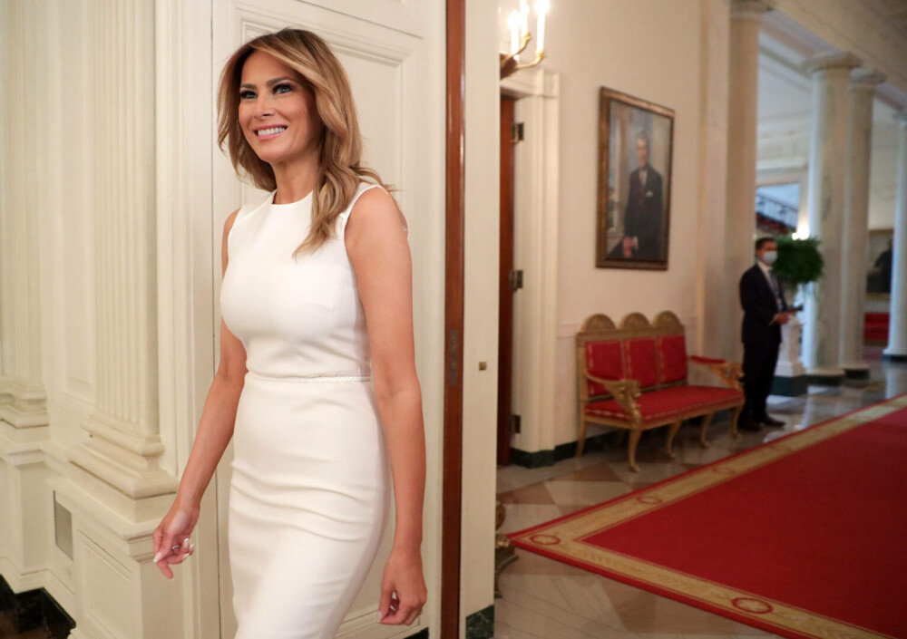 Melania Trump împlineşte 55 de ani. De la topmodel sloven la primă doamnă a Statelor Unite ale Americii. GALERIE FOTO - Imaginea 5