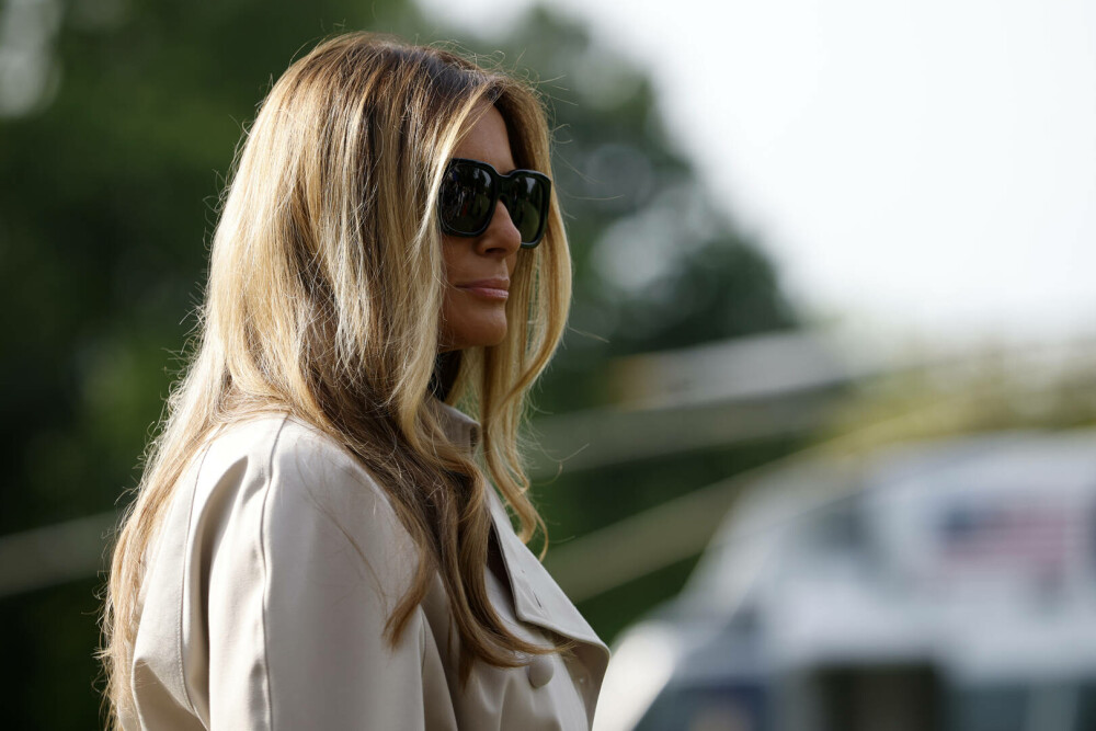 Melania Trump, prezentă la înmormântarea Papei Francisc chiar de ziua ei. Ce ținută a purtat prima doamnă. GALERIE FOTO - Imaginea 1
